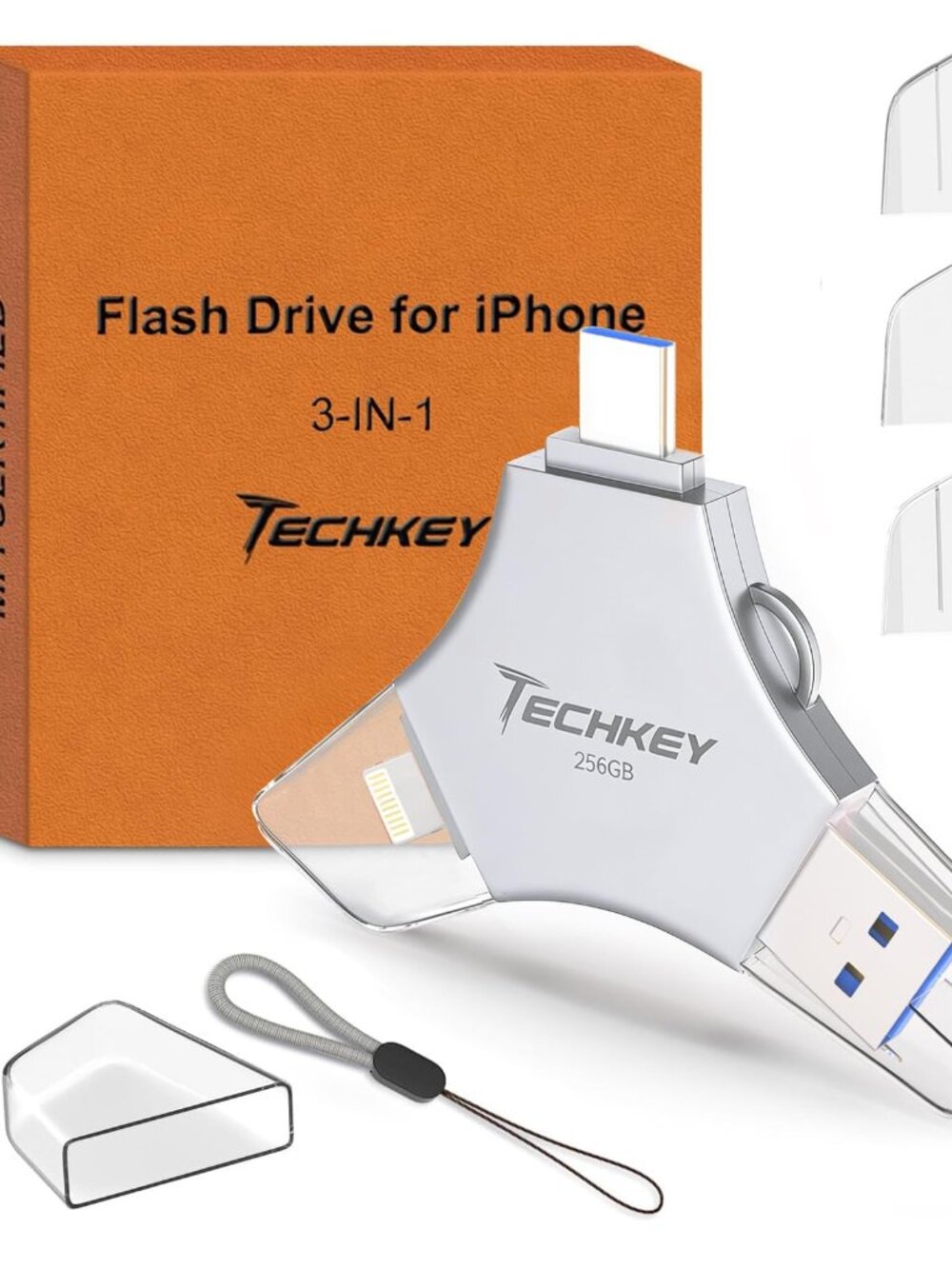 NEW USB Flash Drive for iPhone / iPad MFi Certified External Memory Photo Storge